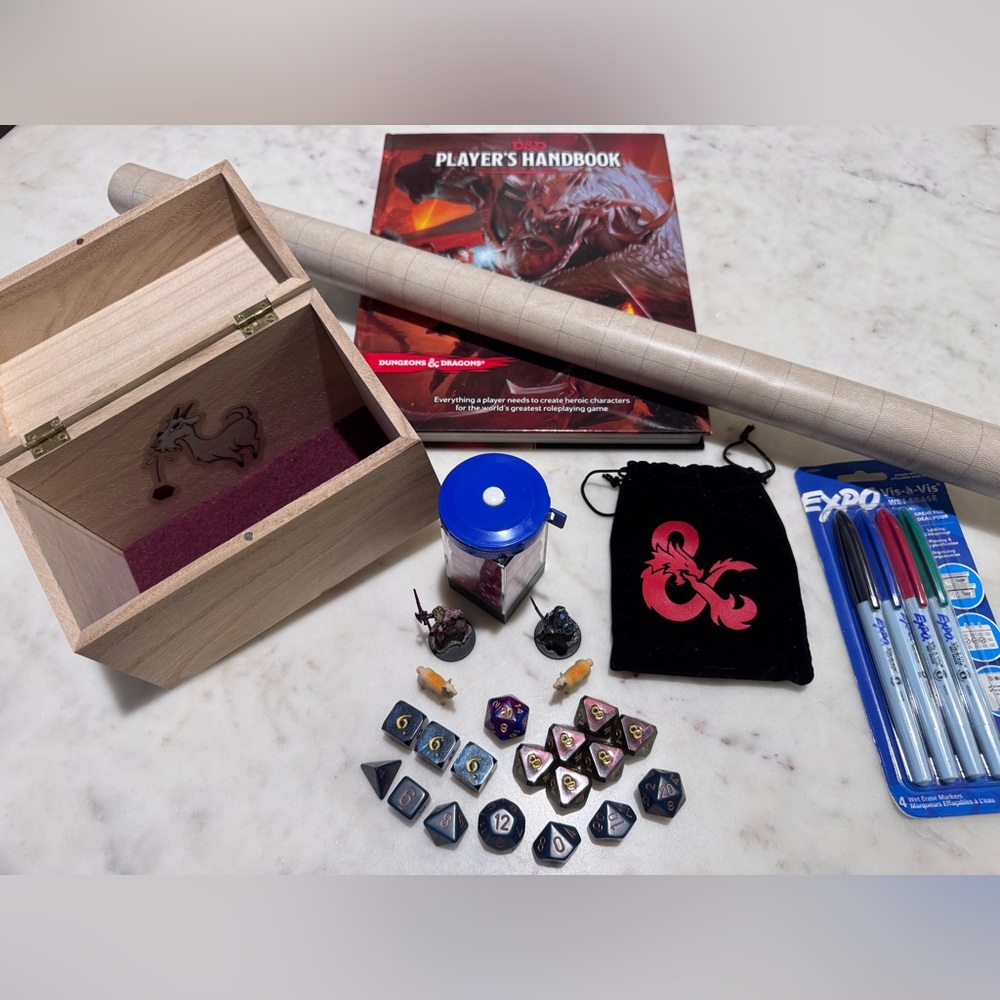 Dungeons and Dragons DnD 5th Edition Host Starter Set